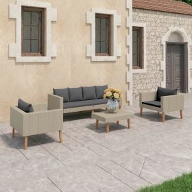 Garden Furniture Set Beige